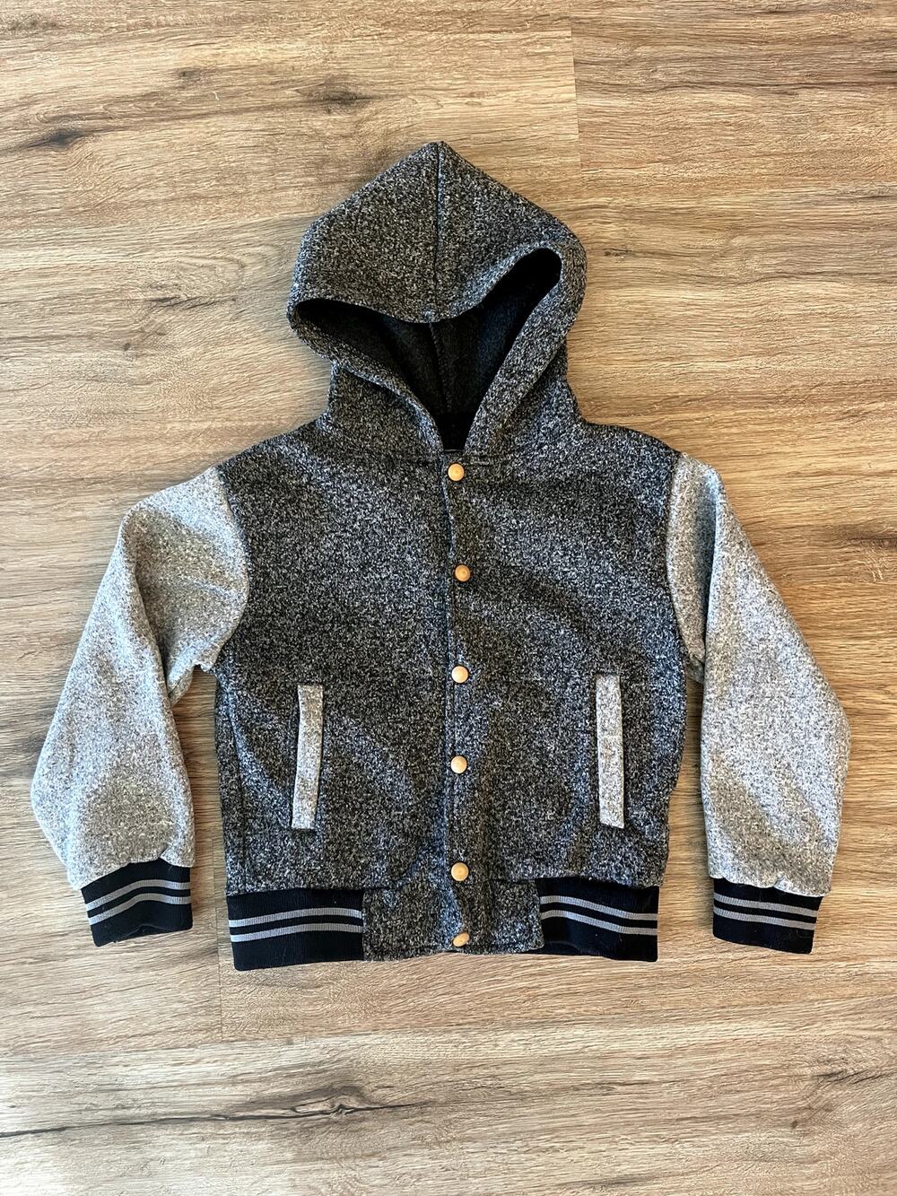 Rok Gray Boys Jacket Size 5